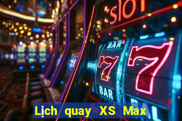 Lịch quay XS Max 4D ngày 5