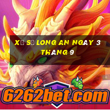 xổ số long an ngày 3 tháng 9