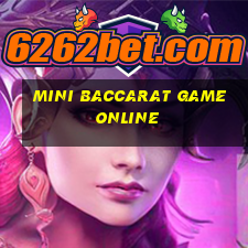 mini baccarat game online