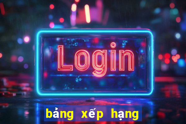 bảng xếp hạng ngoài hạng anh