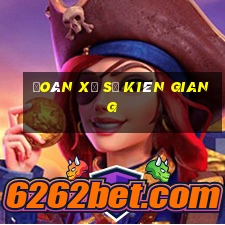 đoán xổ số kiên giang