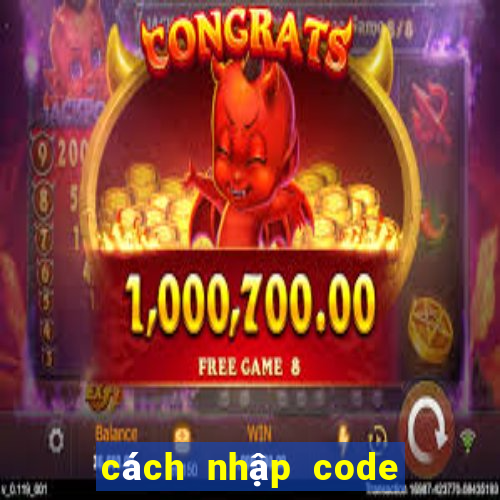 cách nhập code oc gacha club