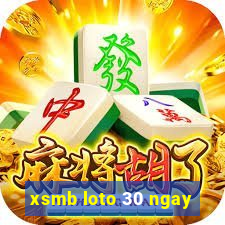 xsmb loto 30 ngay