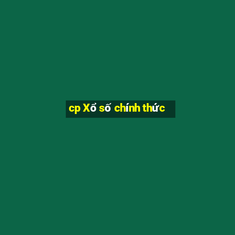 cp Xổ số chính thức