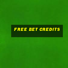 free bet credits