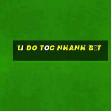 lí do tóc nhanh bết