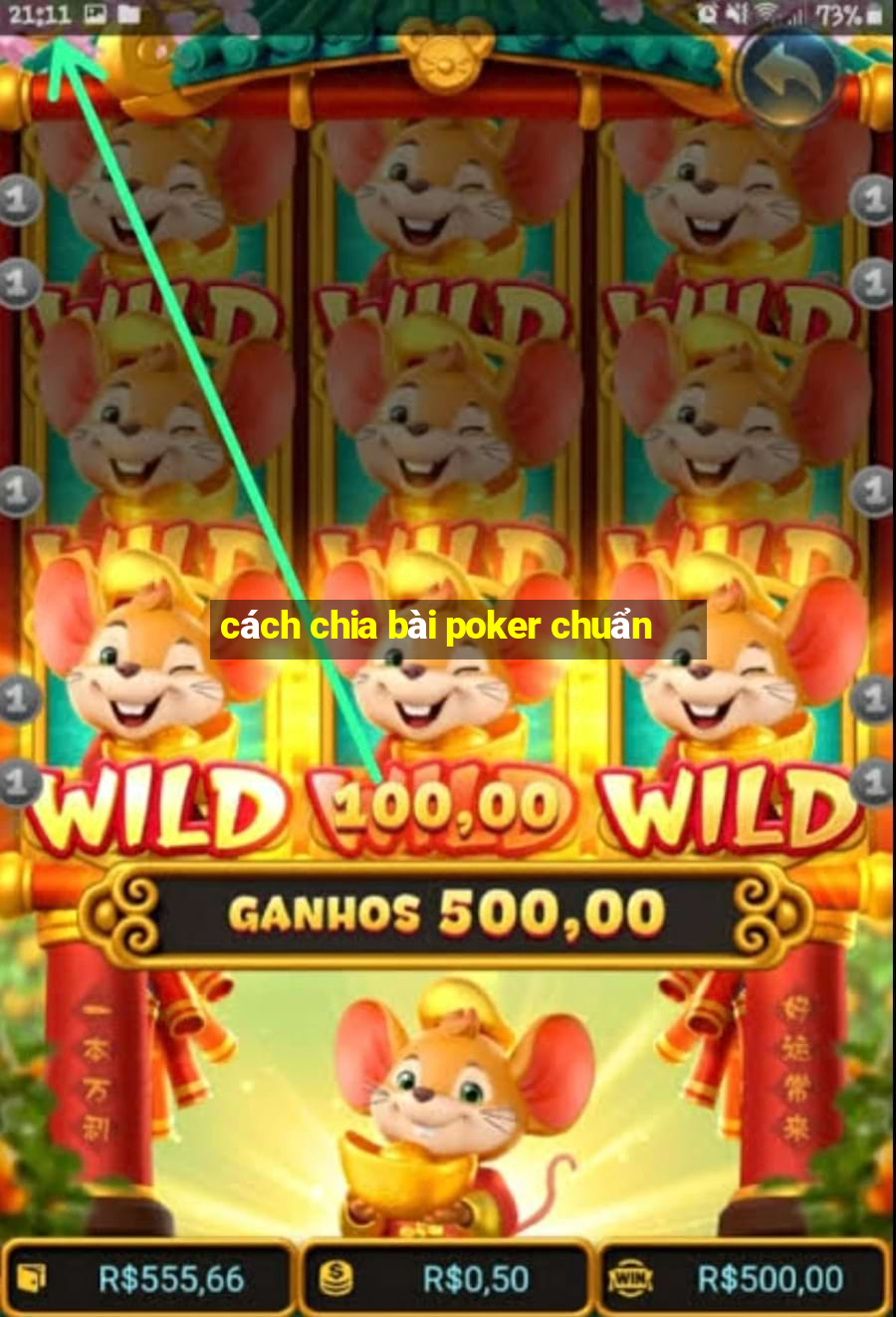 cách chia bài poker chuẩn