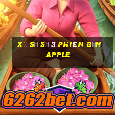 Xổ số số 3 phiên bản Apple