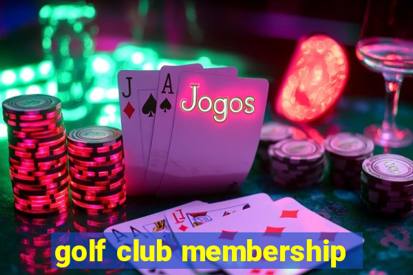 golf club membership