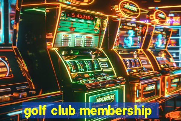 golf club membership