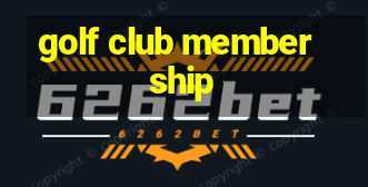 golf club membership