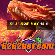 xổ số hôm nay 14 6