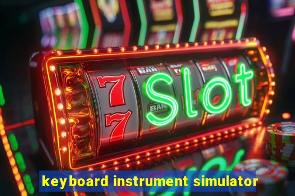 keyboard instrument simulator