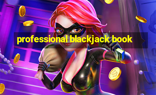 professional blackjack book