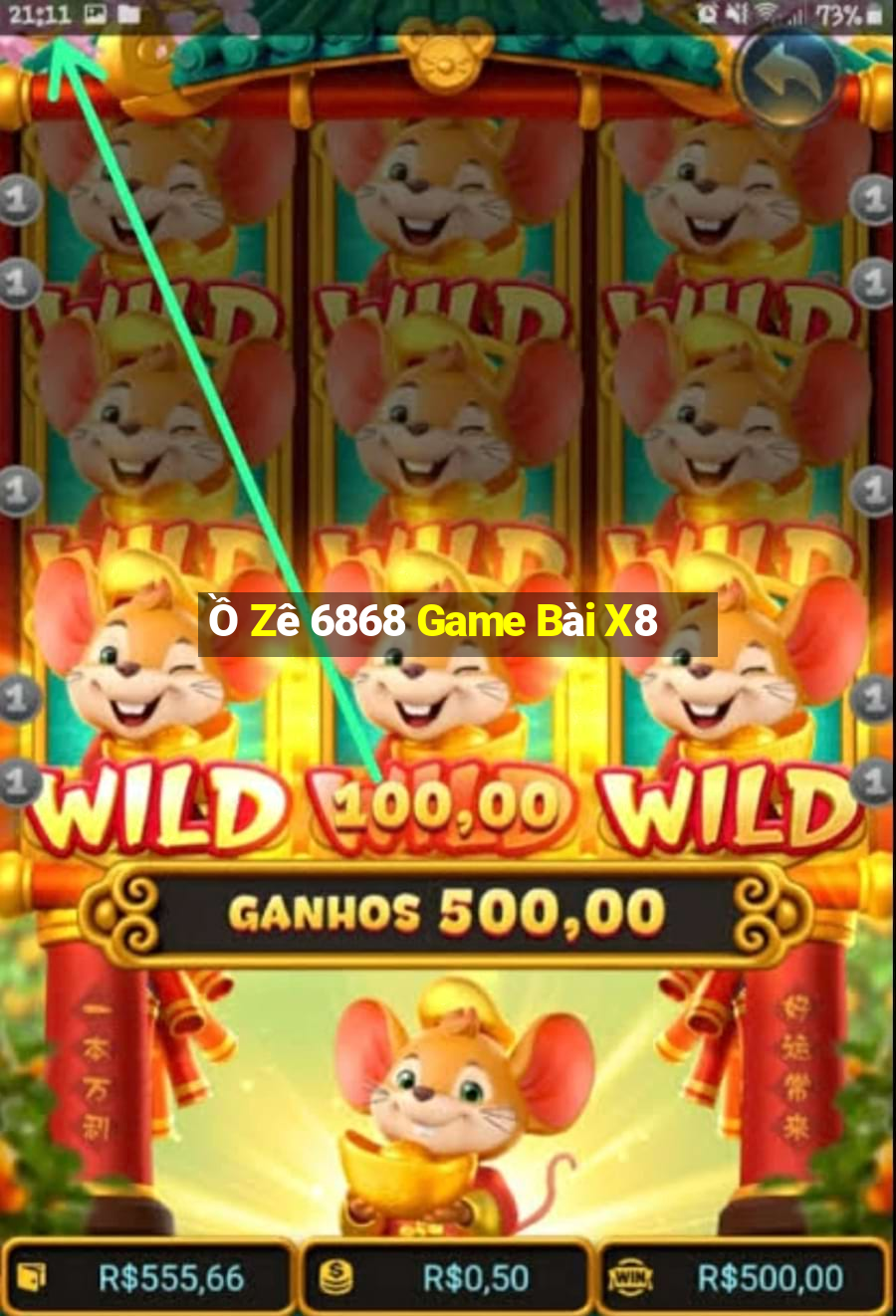 Ồ Zê 6868 Game Bài X8