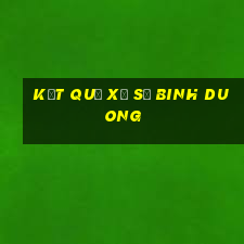 kết quả xổ số binh duong