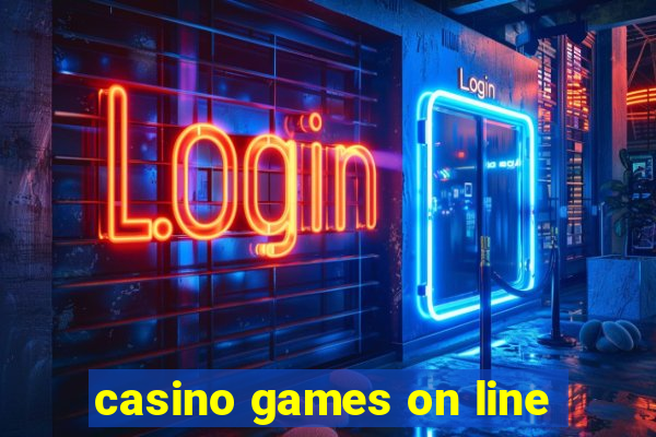 casino games on line