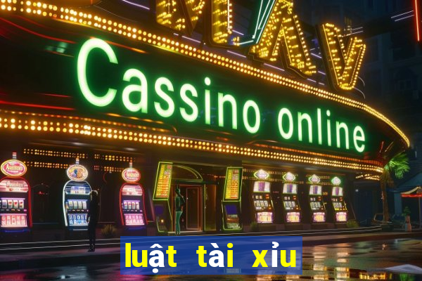 luật tài xỉu đá banh