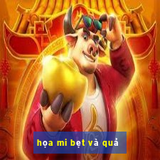 họa mi bẹt và quả