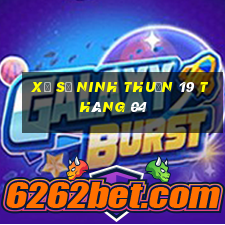 xổ số ninh thuận 19 tháng 04