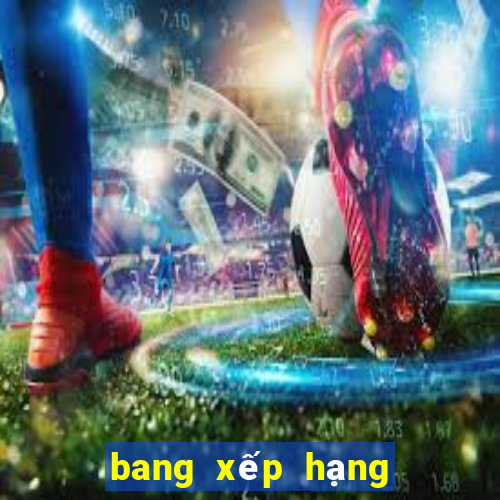 bang xếp hạng bóng đá việt nam