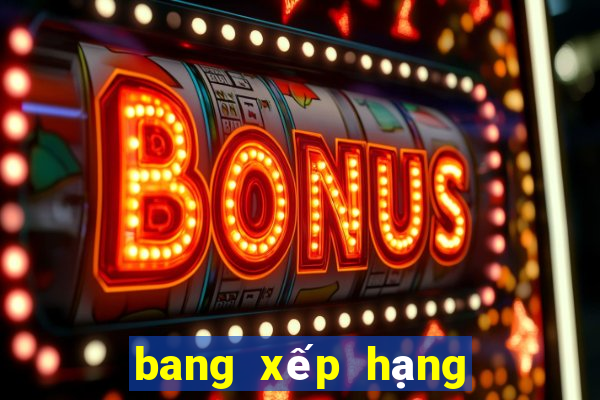 bang xếp hạng bóng đá việt nam