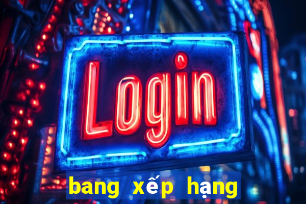 bang xếp hạng bóng đá việt nam