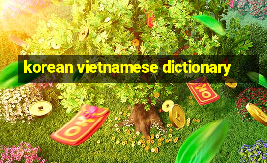 korean vietnamese dictionary