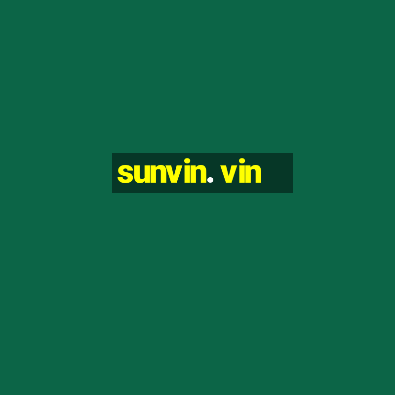 sunvin. vin