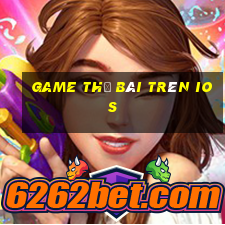 game thẻ bài trên ios