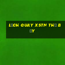 Lịch quay XSTN thứ bảy