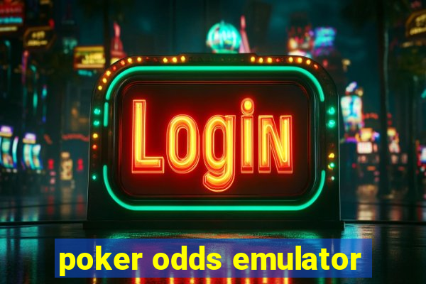 poker odds emulator