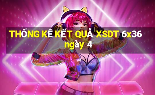 THỐNG KÊ KẾT QUẢ XSDT 6x36 ngày 4