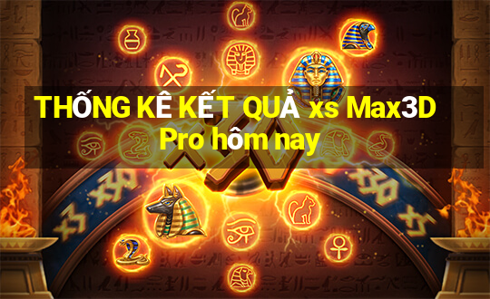 THỐNG KÊ KẾT QUẢ xs Max3D Pro hôm nay