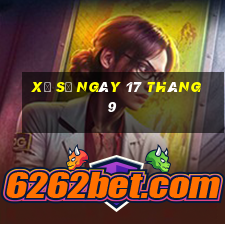 xổ số ngày 17 tháng 9