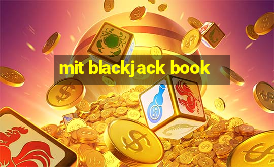 mit blackjack book