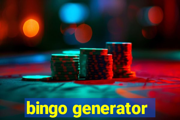 bingo generator