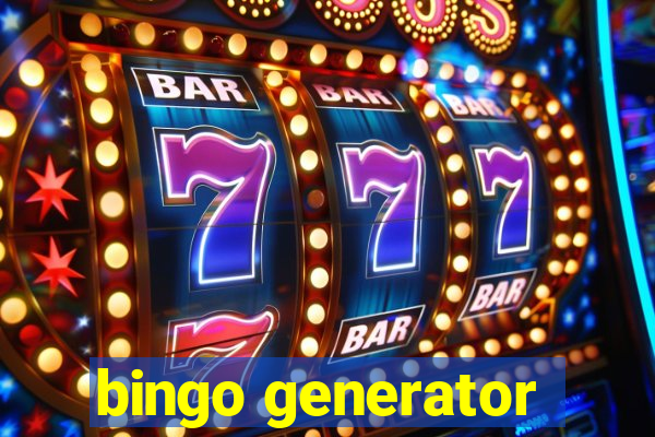 bingo generator