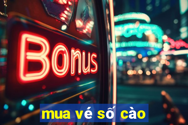 mua vé số cào