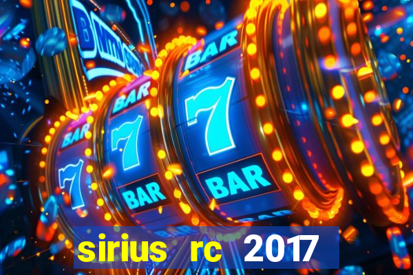 sirius rc 2017 đỏ đen