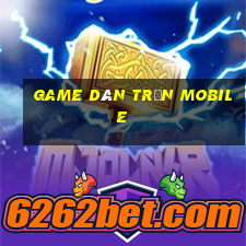 game dàn trận mobile