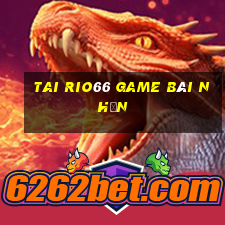 Tai Rio66 Game Bài Nhện