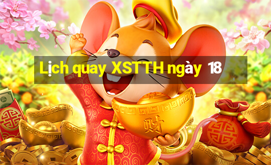 Lịch quay XSTTH ngày 18