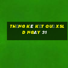 THỐNG KÊ KẾT QUẢ XSLD ngày 31