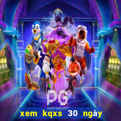 xem kqxs 30 ngày gần đây