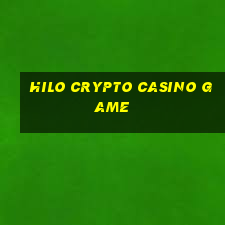 hilo crypto casino game