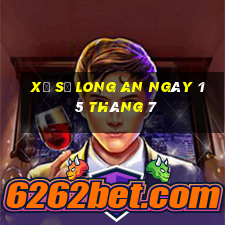 xổ số long an ngày 15 tháng 7