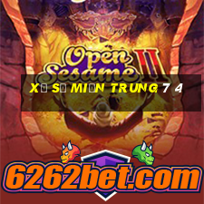 xổ số miền trung 7 4