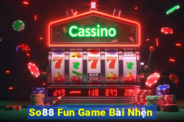 So88 Fun Game Bài Nhện