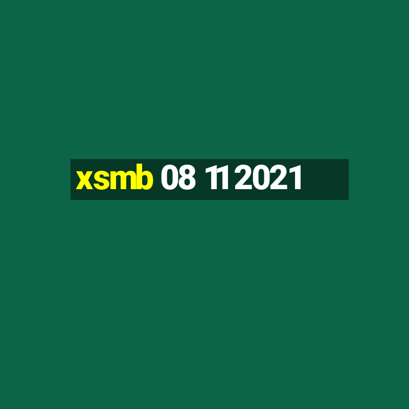 xsmb 08 11 2021